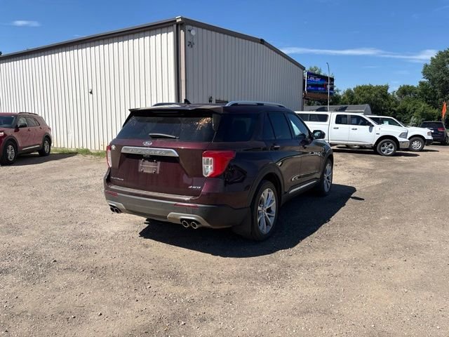 Used 2022 Red Ford Platinum image 9