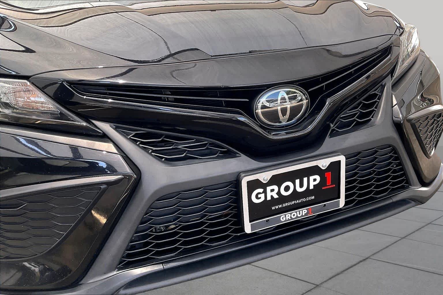 Used 2023 Midnight Black Metallic Toyota SE image 30