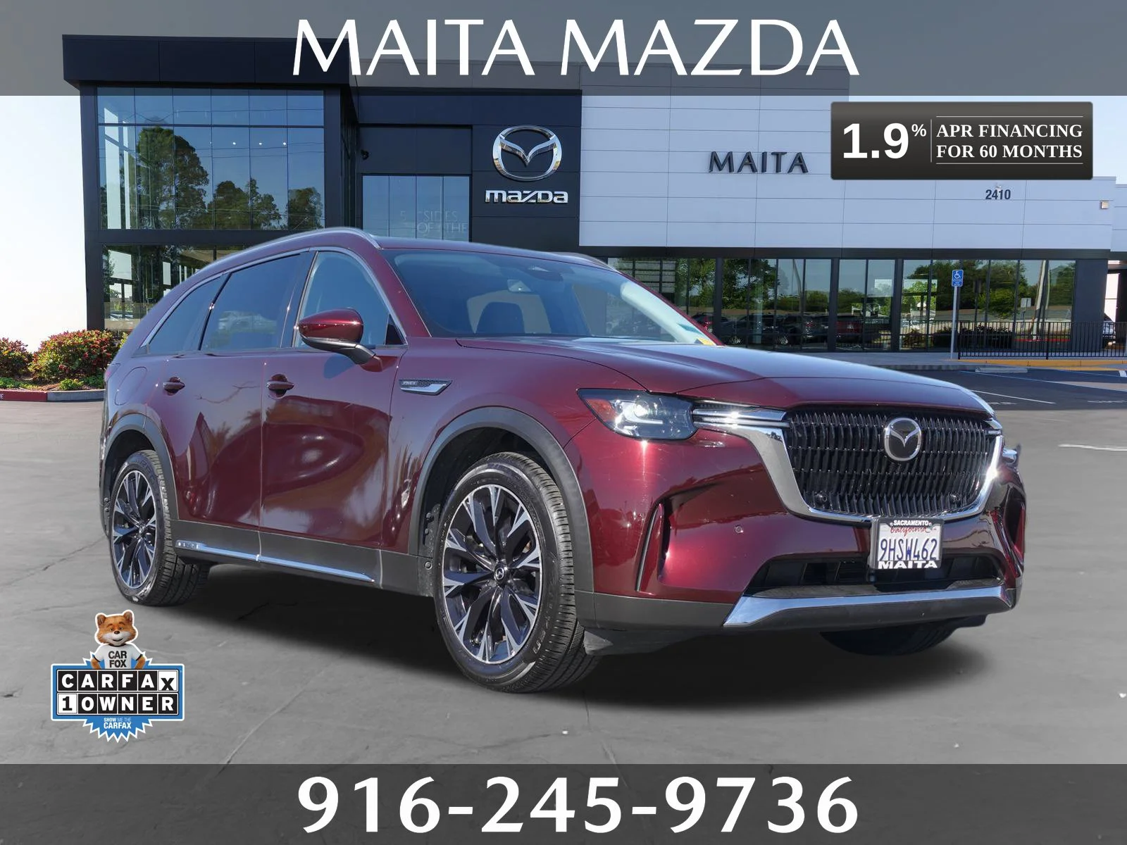 Certified Used 2024 Artisan Red Premium Mazda Premium image 1