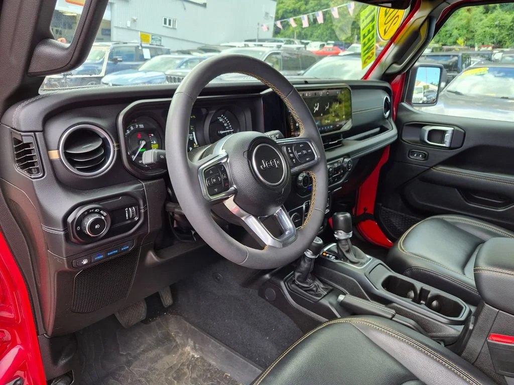 Used 2024 Red Jeep Sahara 4xe image 13