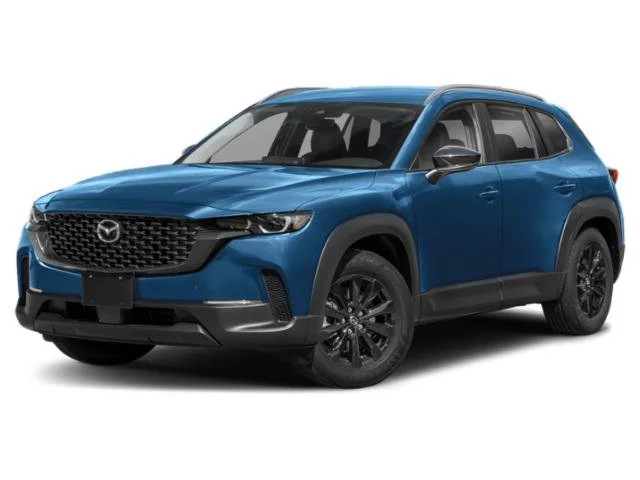 Used 2025 Ingot Blue Metallic Mazda 2.5 S Preferred Package image 1