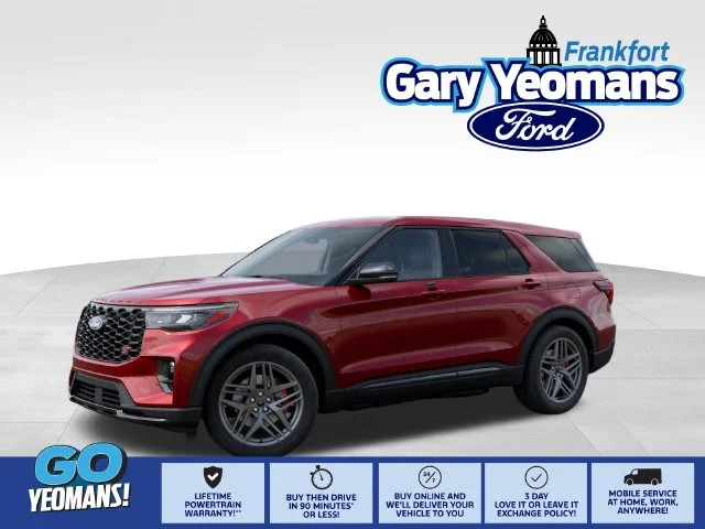 New 2027 Ruby Red Metallic Tinted Clearcoat Ford ST image 1