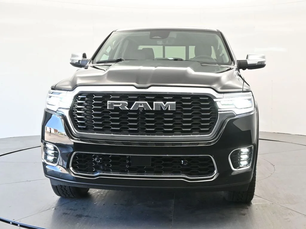 New 2026 Diamond Black Crystal Pearl-Coat Exterior Paint RAM Tungsten image 2