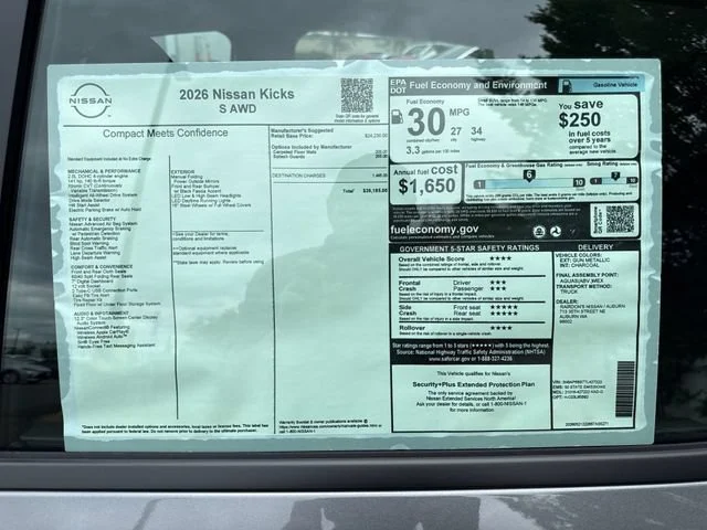 New 2026 Gun Metallic Nissan S image 29
