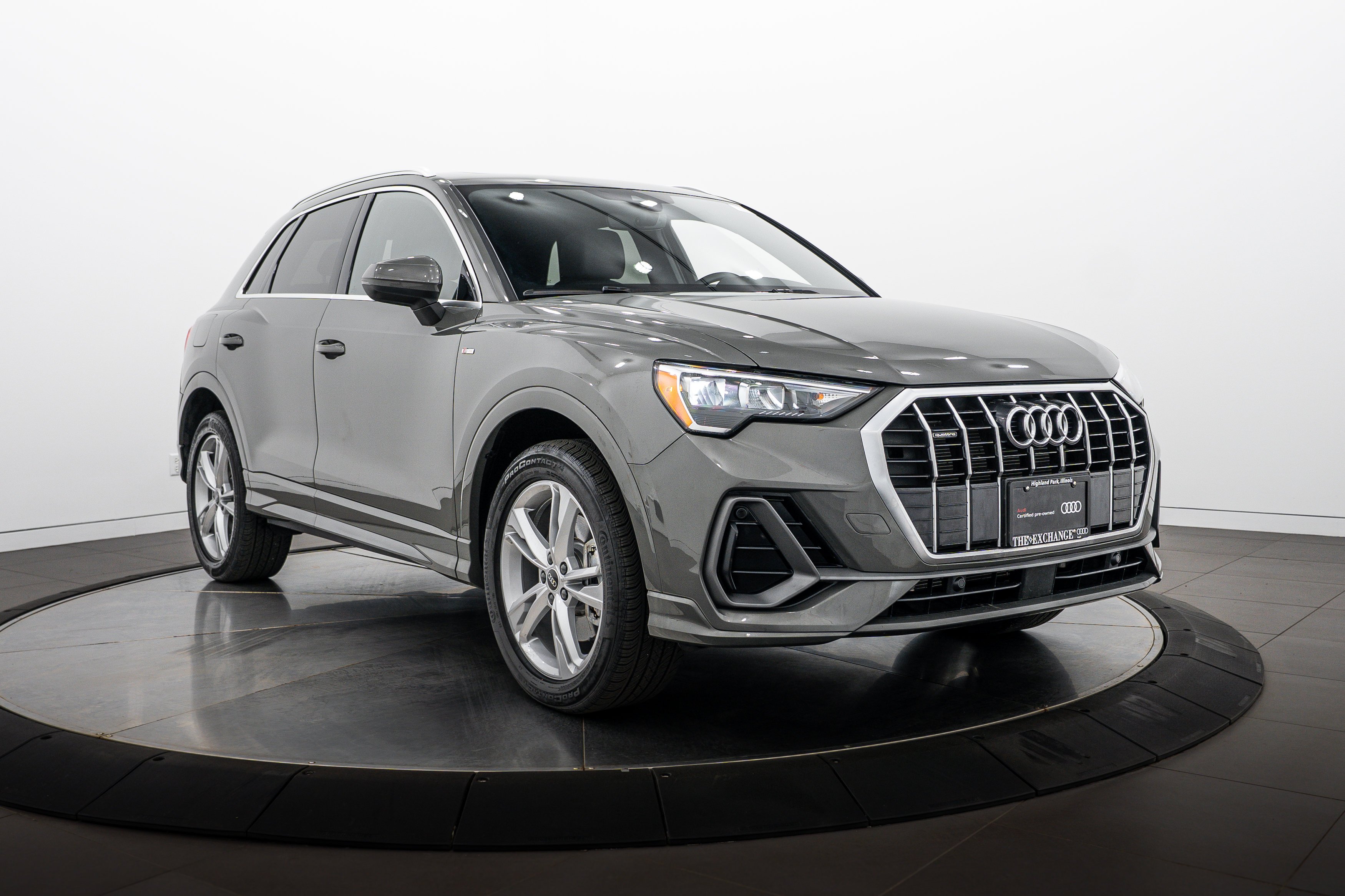 Certified Used 2022 Chronos Gray Metallic Audi S line Premium image 2