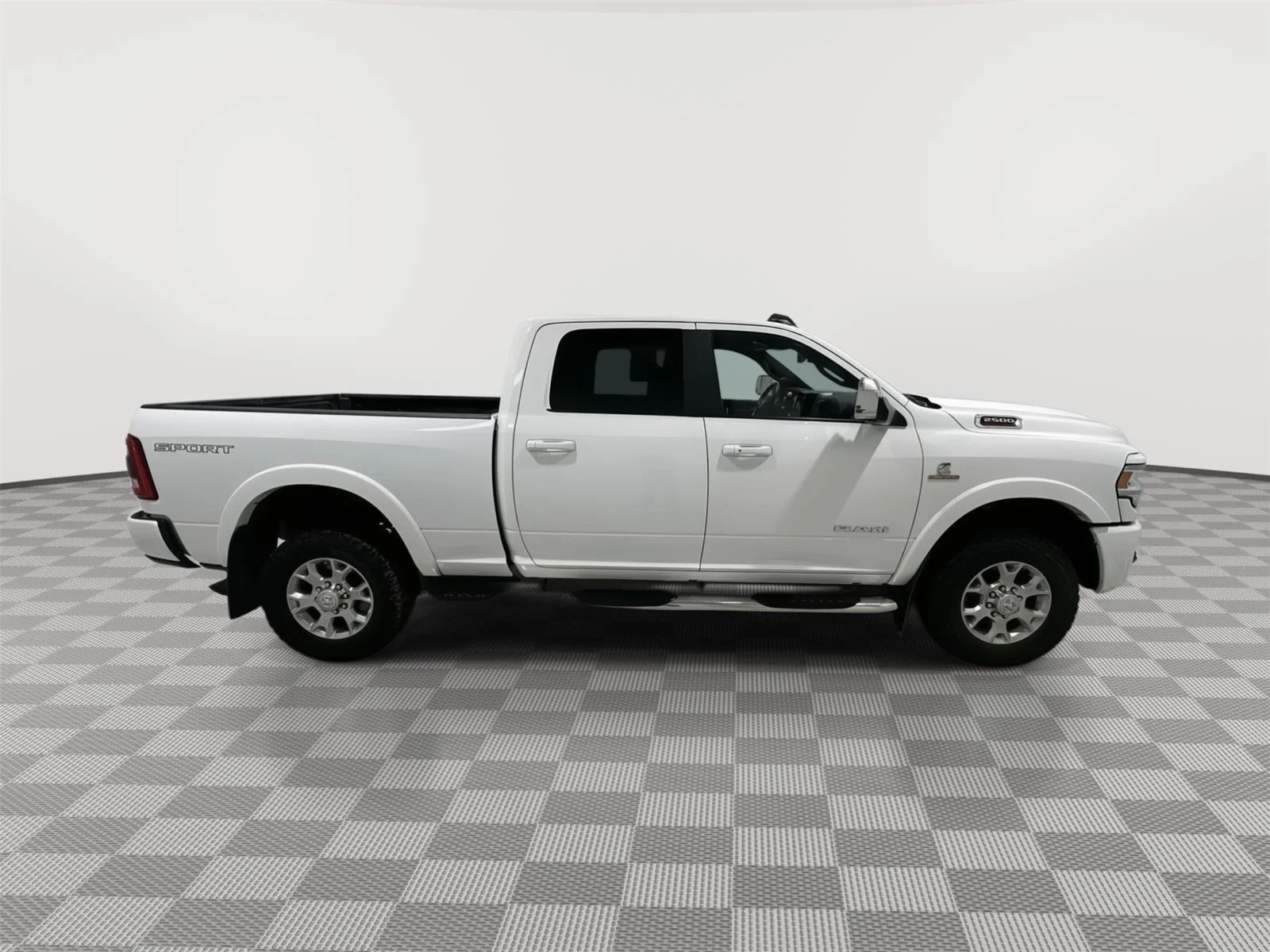 Used 2022 Bright White Clearcoat Ram Laramie image 6