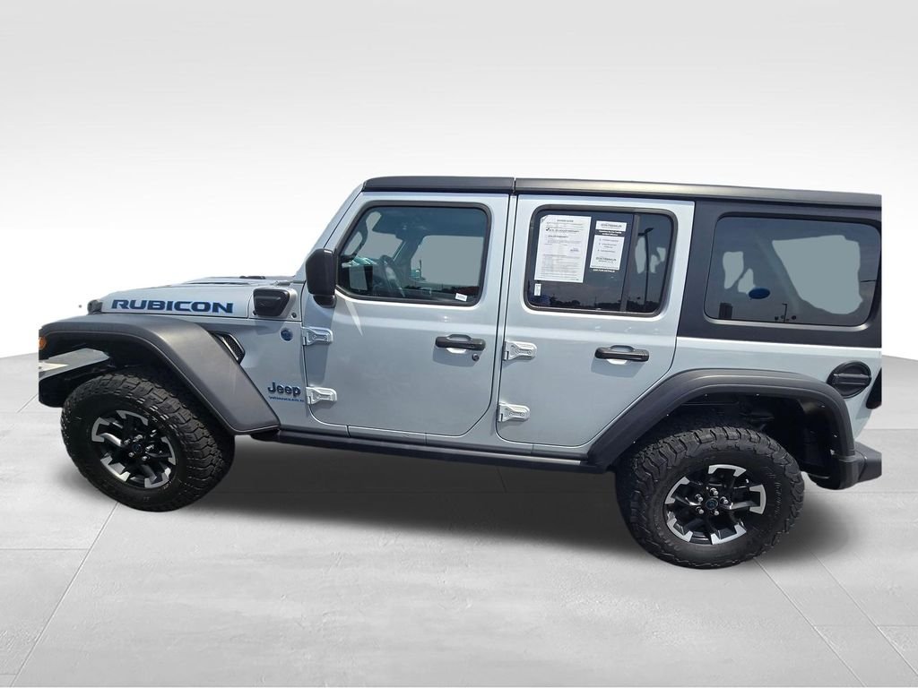 Used 2024 Silver Jeep Rubicon 4xe image 2