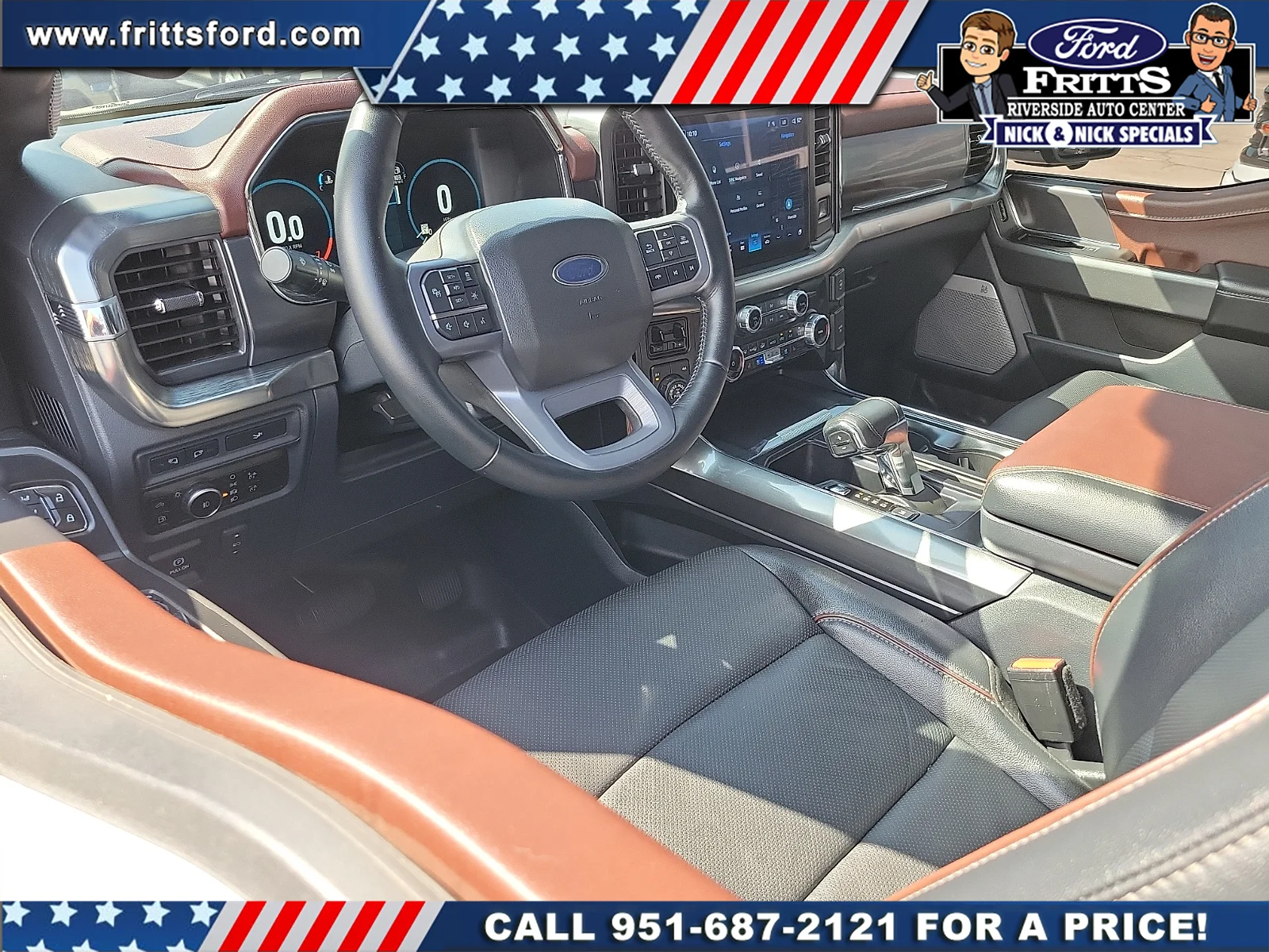 Certified Used 2023 Silver Metallic Ford LARIAT image 4
