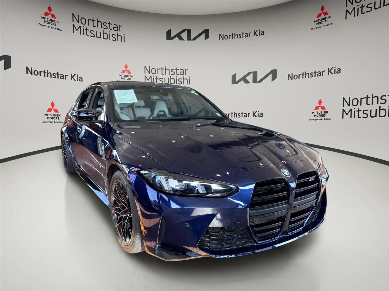 Used 2025 Tanzanite Blue II Metallic BMW Competition xDrive image 5