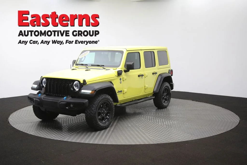 Used 2023 Yellow Jeep Willys 4xe image 55