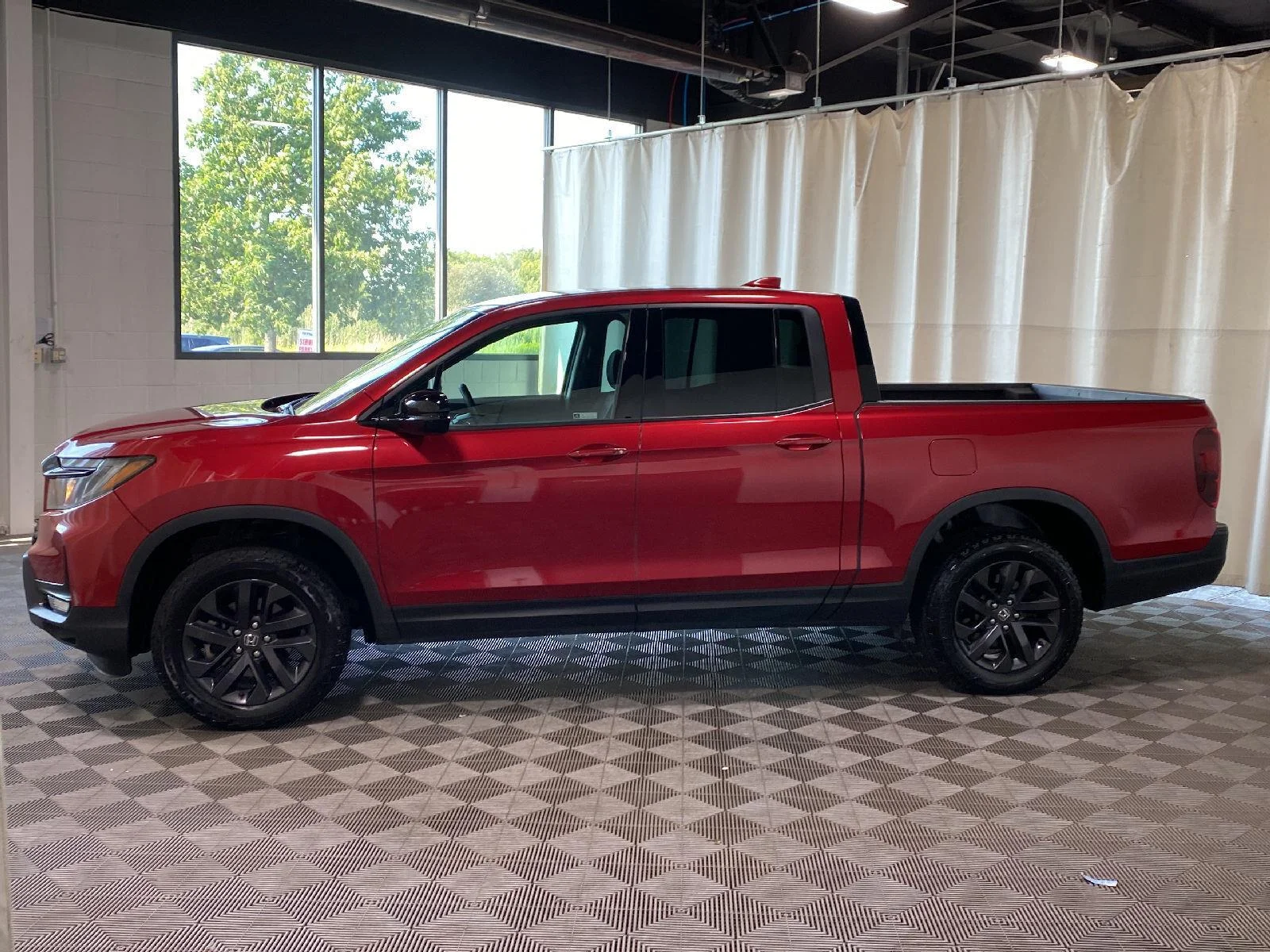 Used 2023 Radiant Red Metallic II Honda Sport image 6
