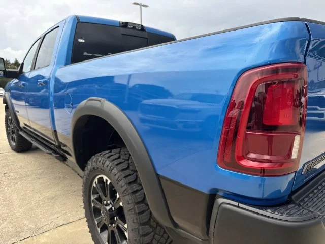 New 2027 Hydro Blue Pearl-Coat Paint RAM Rebel image 17