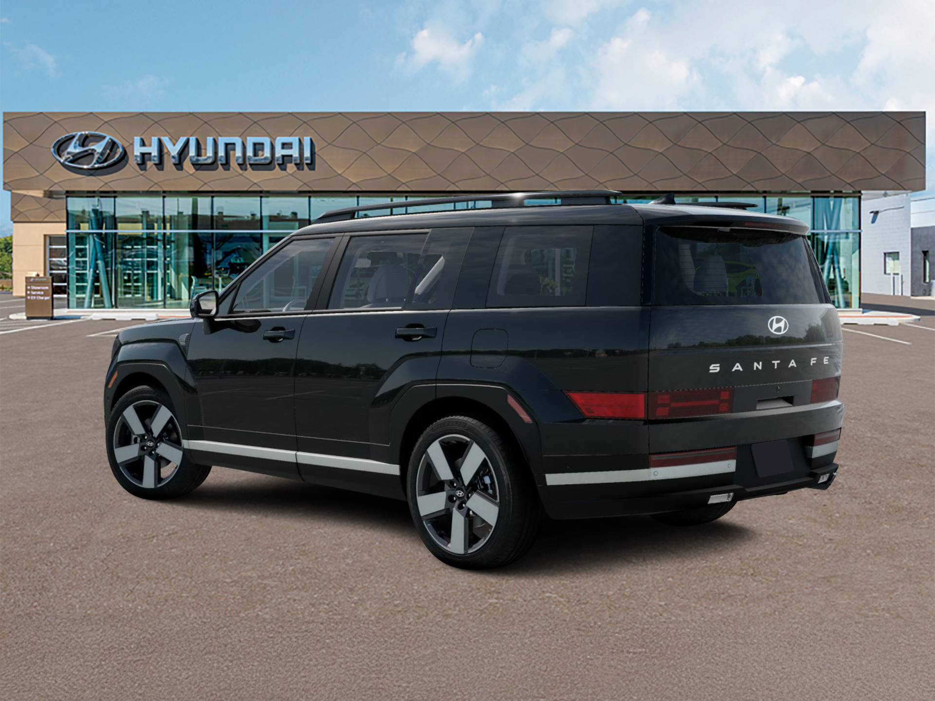 New 2026 Phantom Black Hyundai Limited AWD image 4