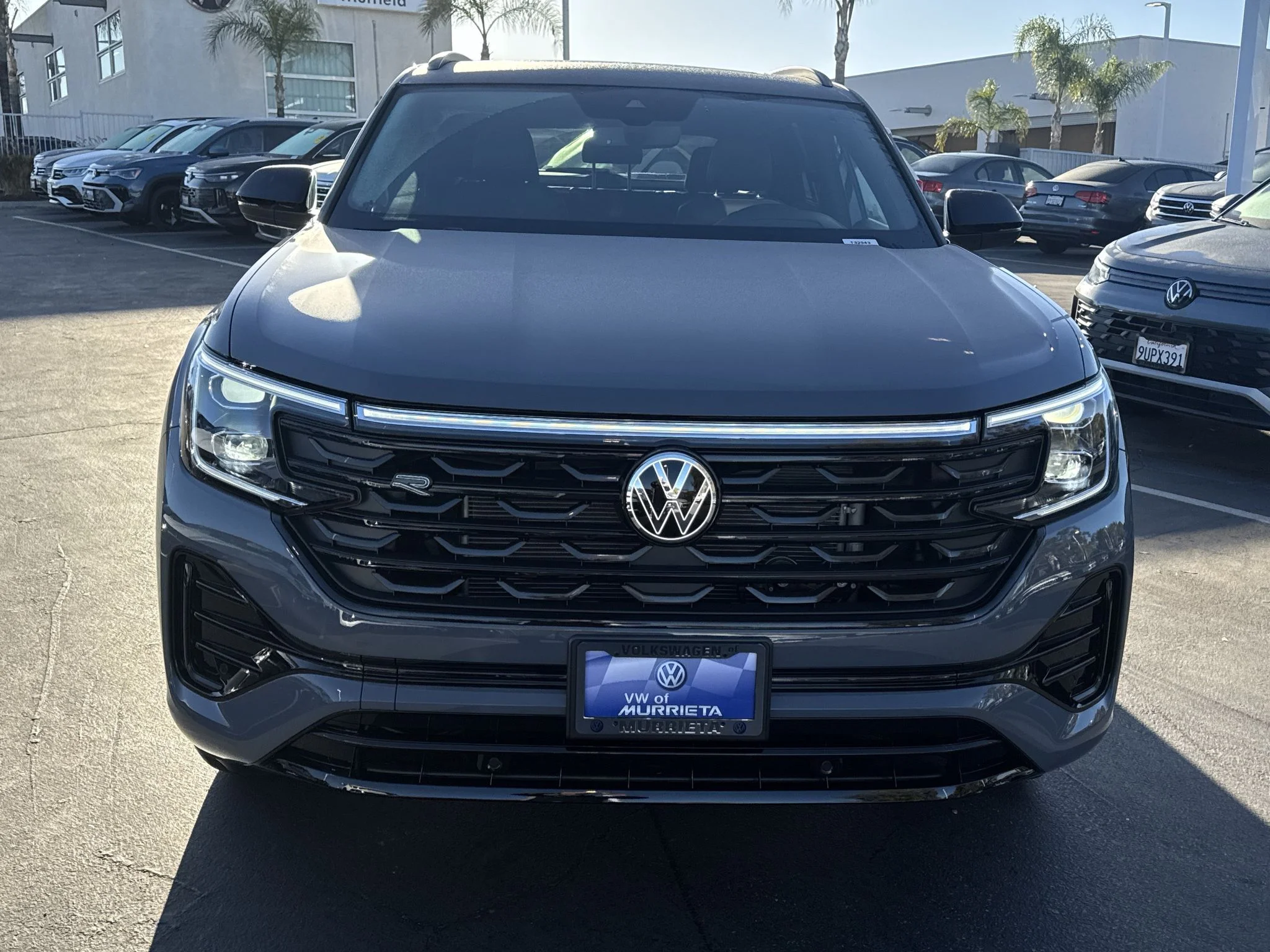 New 2026 Pure Gray Volkswagen 2.0T SEL R-Line Black image 2