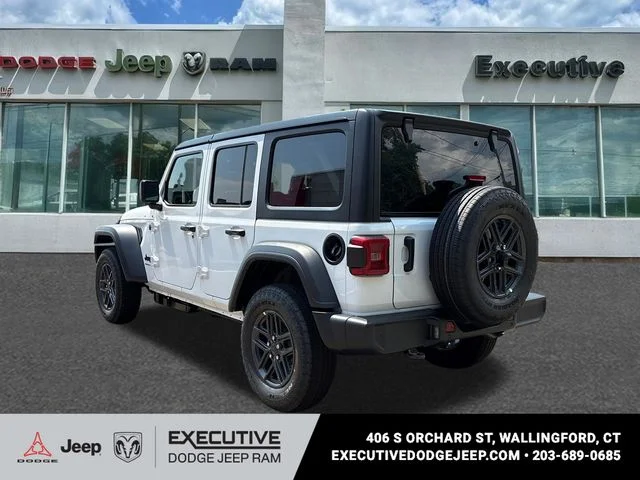 New 2026 Bright White Clearcoat Jeep Sport S image 2