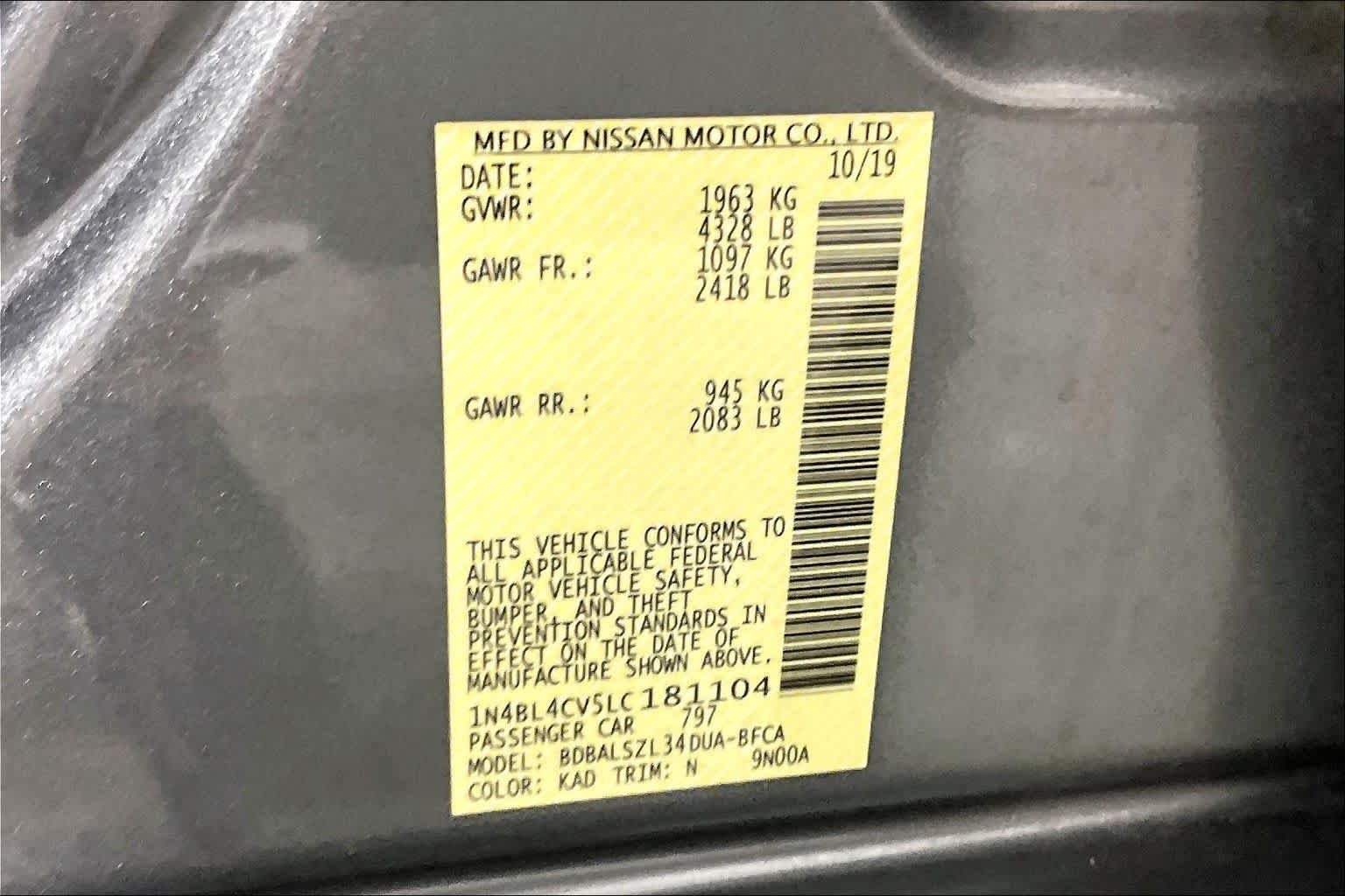 Used 2020 Gun Metallic Nissan 2.5 SR image 30