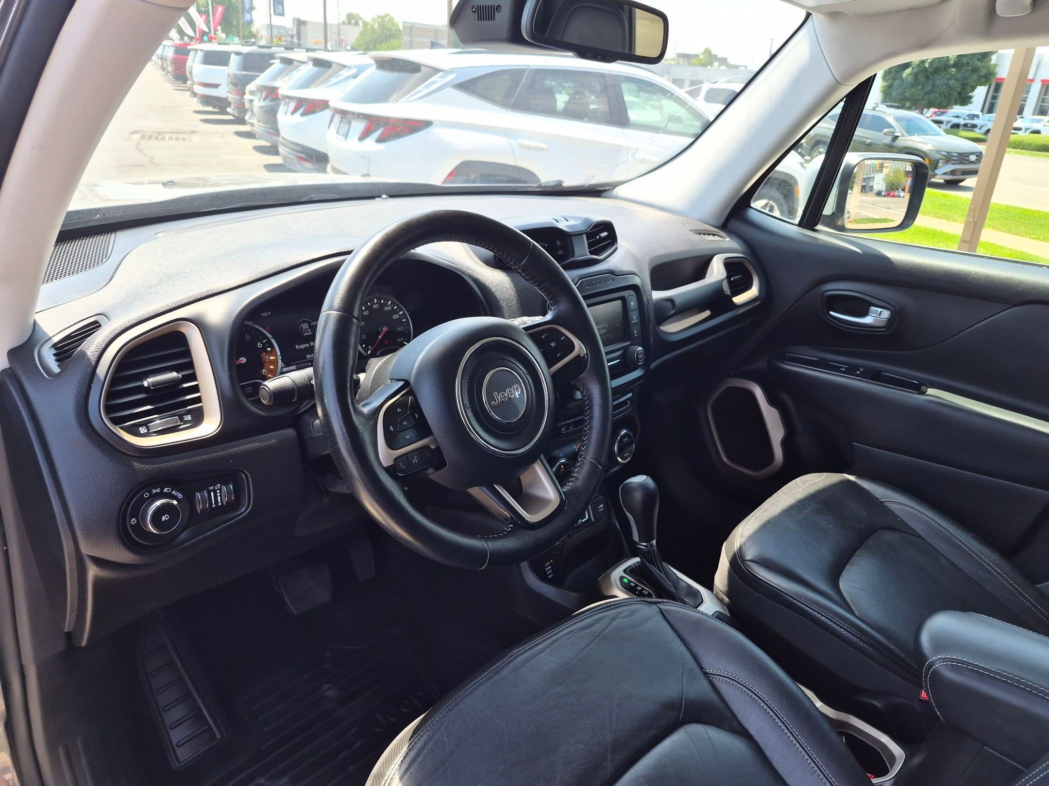 Used 2017 Granite Crystal Metallic Clearcoat Jeep Limited image 14
