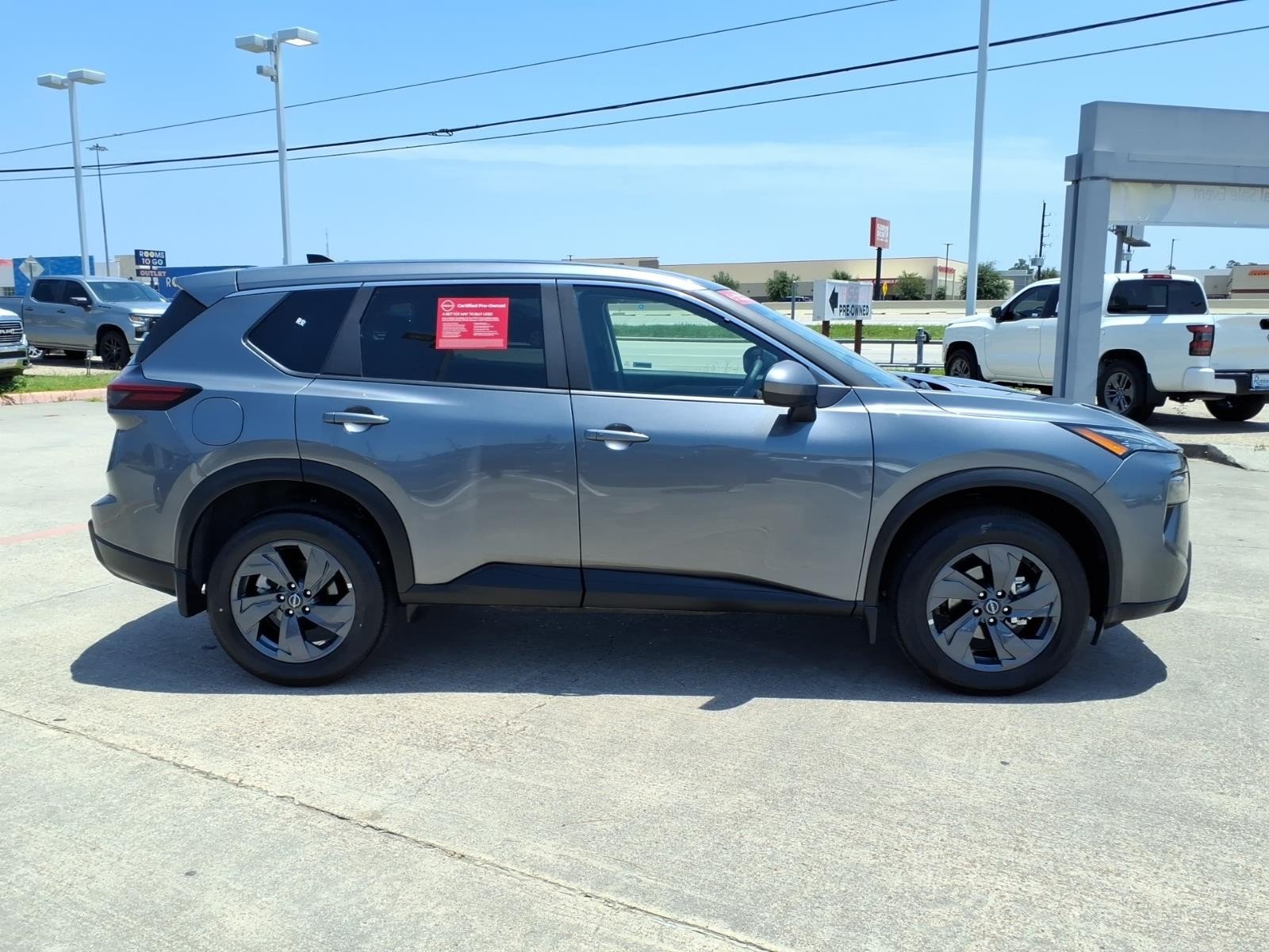 2026 Nissan Rogue Dark Armor White at Robbins Nissan