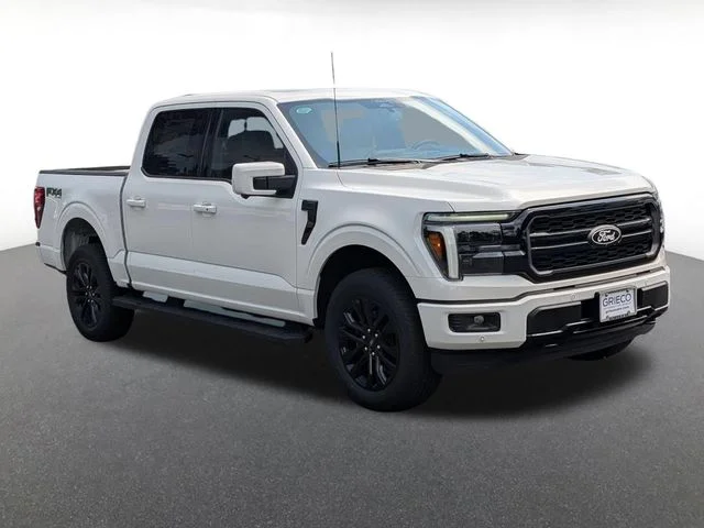 New 2026 Star White Metallic Tri-Coat Ford Lariat® image 1