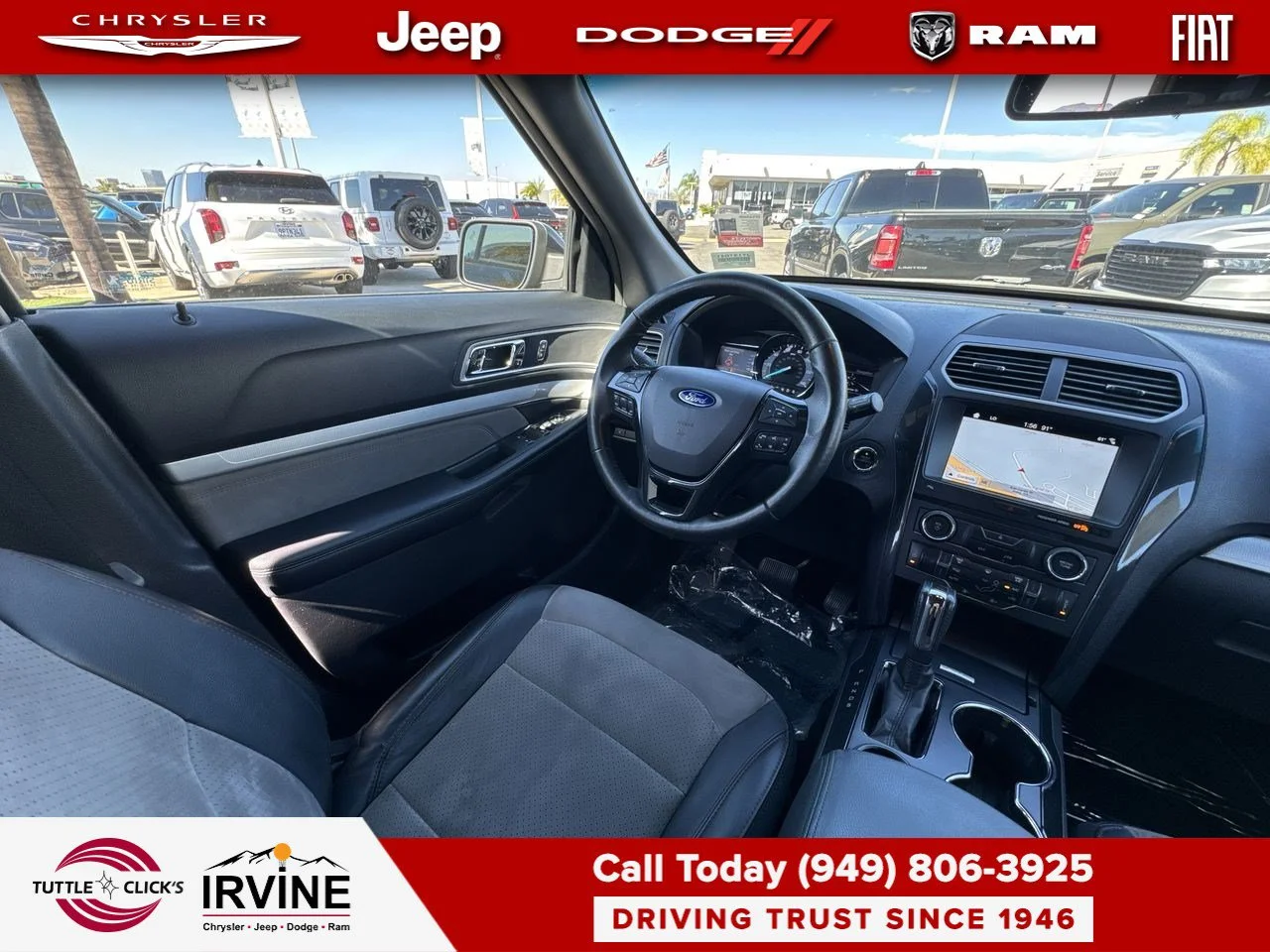 Used 2017 Shadow Black Ford XLT image 10