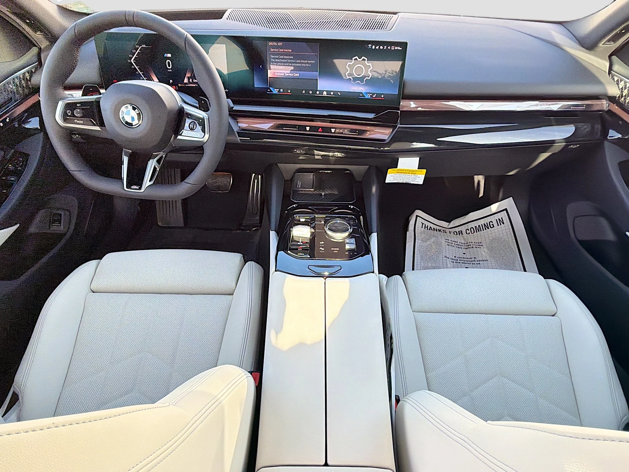 New 2027 Mineral White Metallic BMW 530i image 15