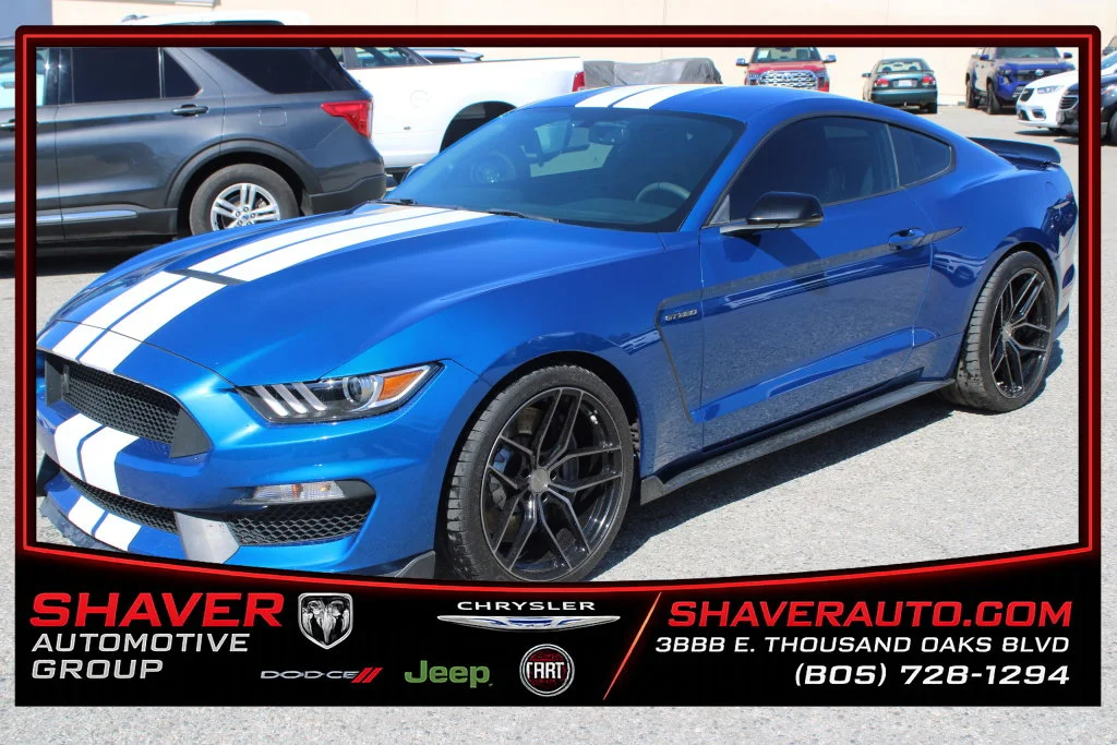 Used 2017 Blue Ford Shelby GT350 image 1