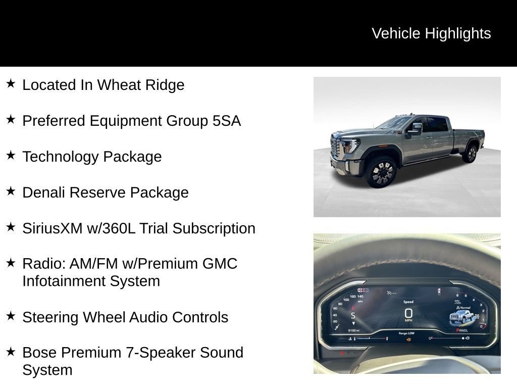 Used 2025 Sterling Metallic GMC Denali image 9
