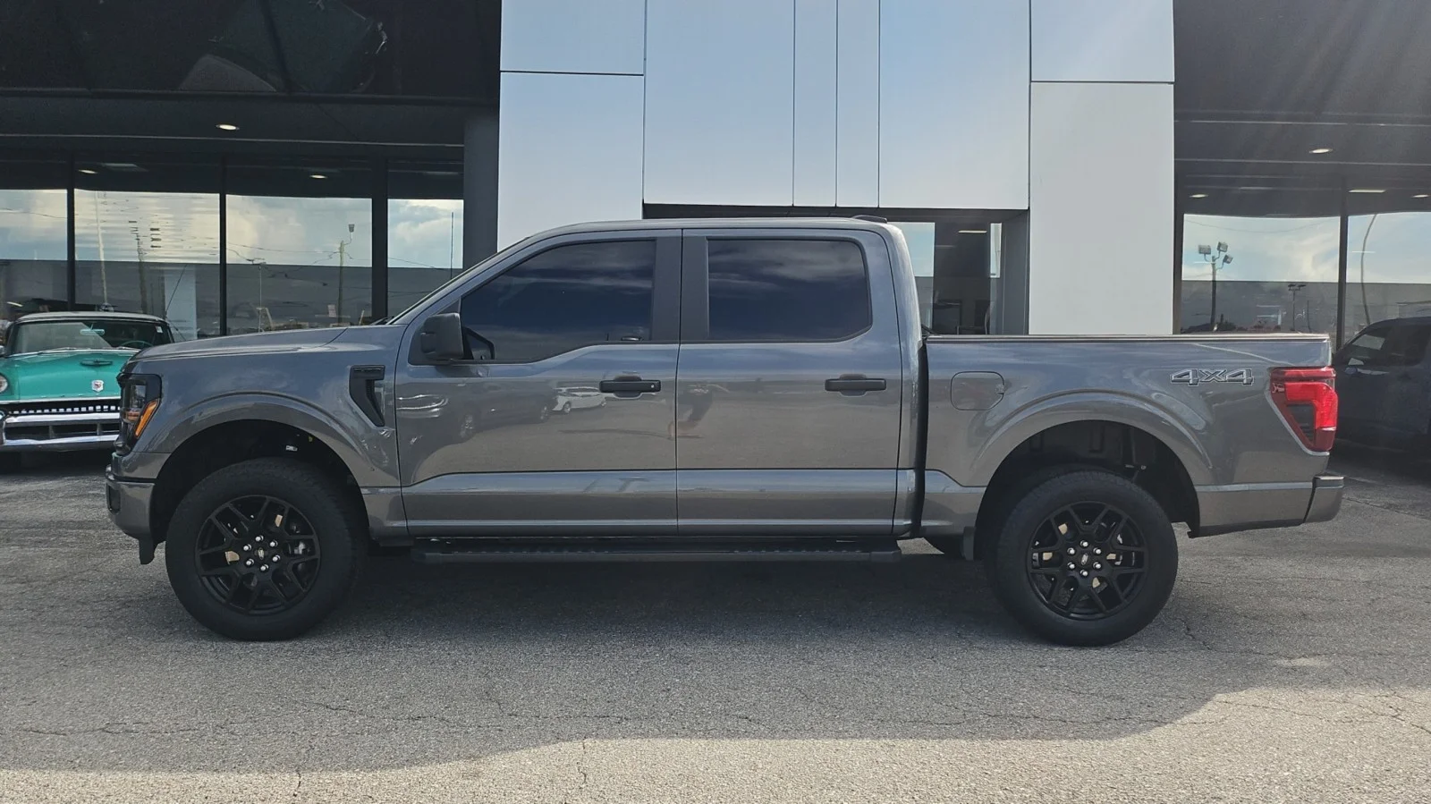 Used 2025 Light Blue Clearcoat Metallic Ford STX 4WD image 2