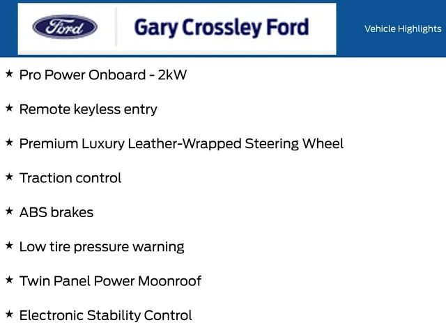 New 2026 White Ford Platinum Crossley Customs image 26