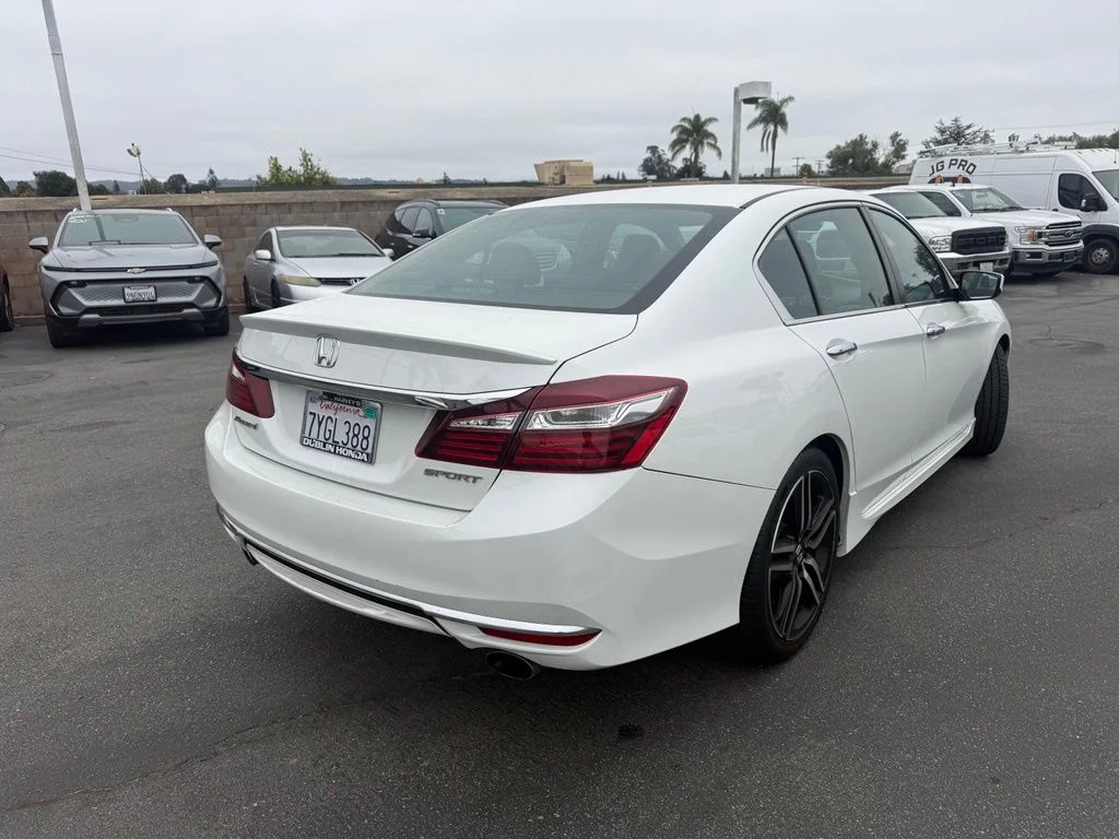 Used 2017 White Honda Sport image 3