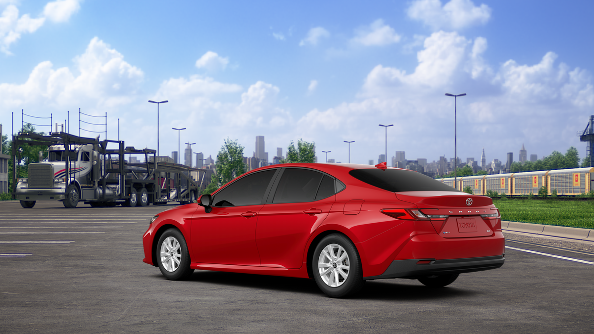 New 2026 Supersonic Red Toyota LE image 29