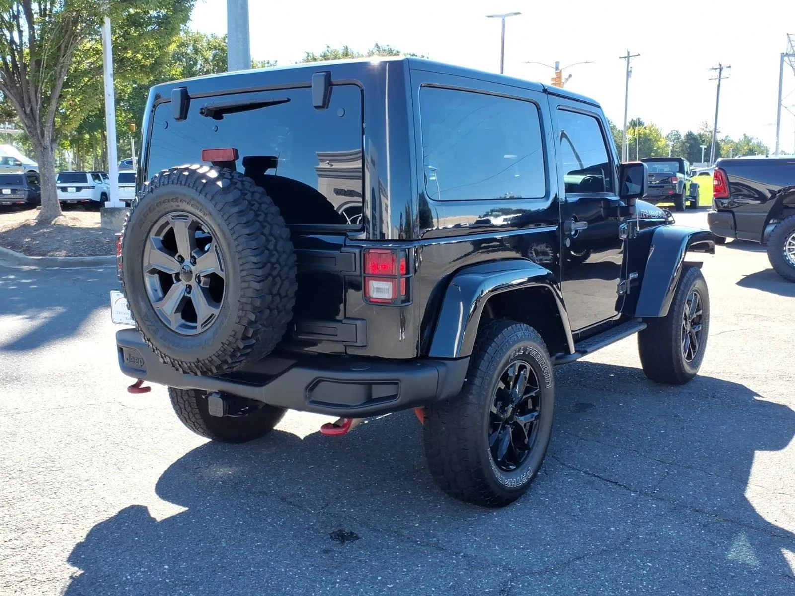 Used 2018 Black Clearcoat Jeep Rubicon Recon image 2