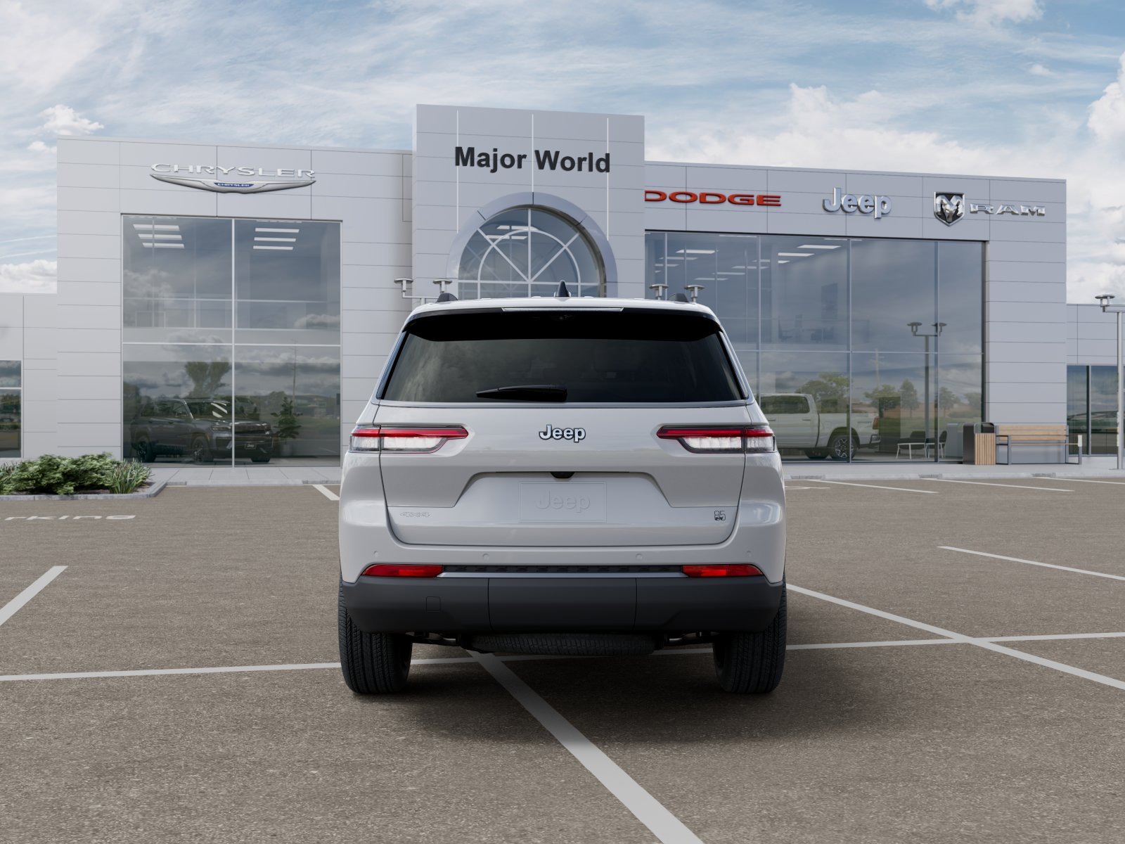 New 2026 Bright White Clearcoat Jeep  image 7
