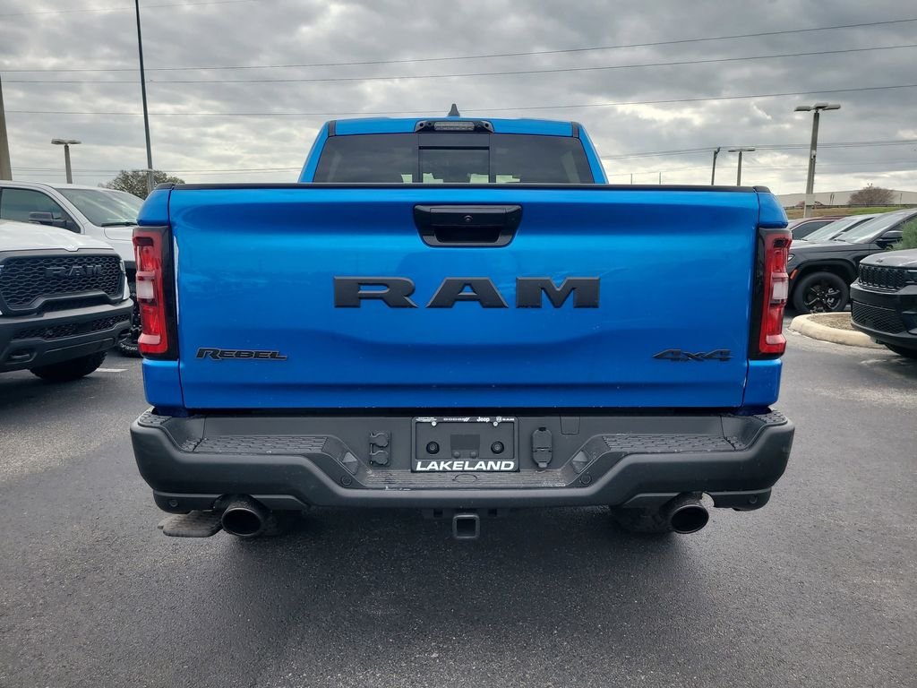 New 2026 Hydro Blue Pearl-Coat Exterior Paint RAM Rebel image 6