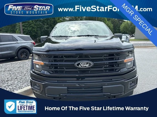 New 2026 Agate Black Metallic Ford XLT image 4