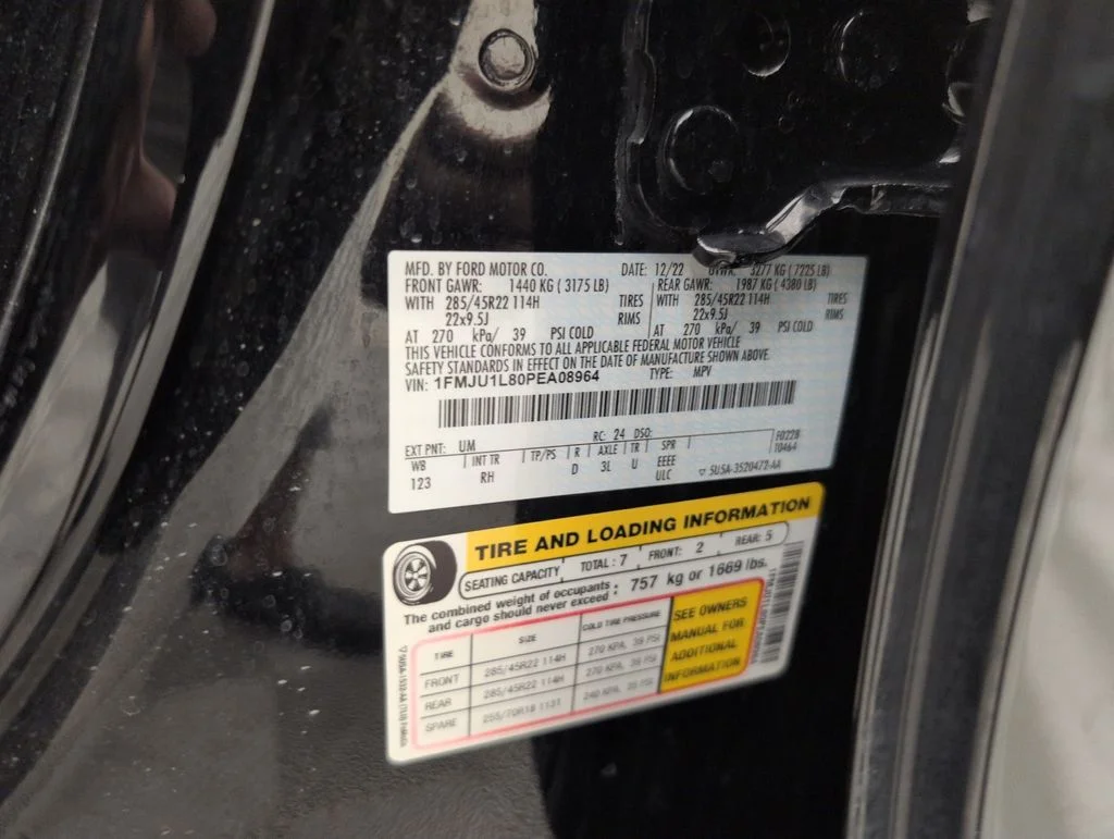 Certified Used 2023 Black Ford Platinum image 43
