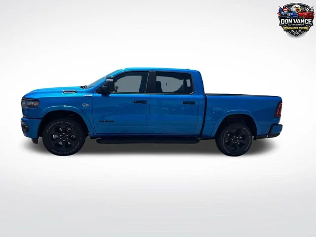 New 2026 Hydro Blue Pearlcoat RAM Big Horn/Lone Star image 2