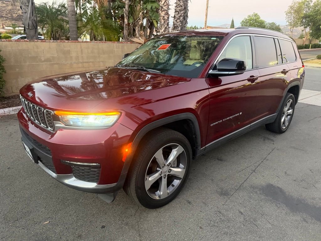 Used 2021 Red Jeep Limited image 5