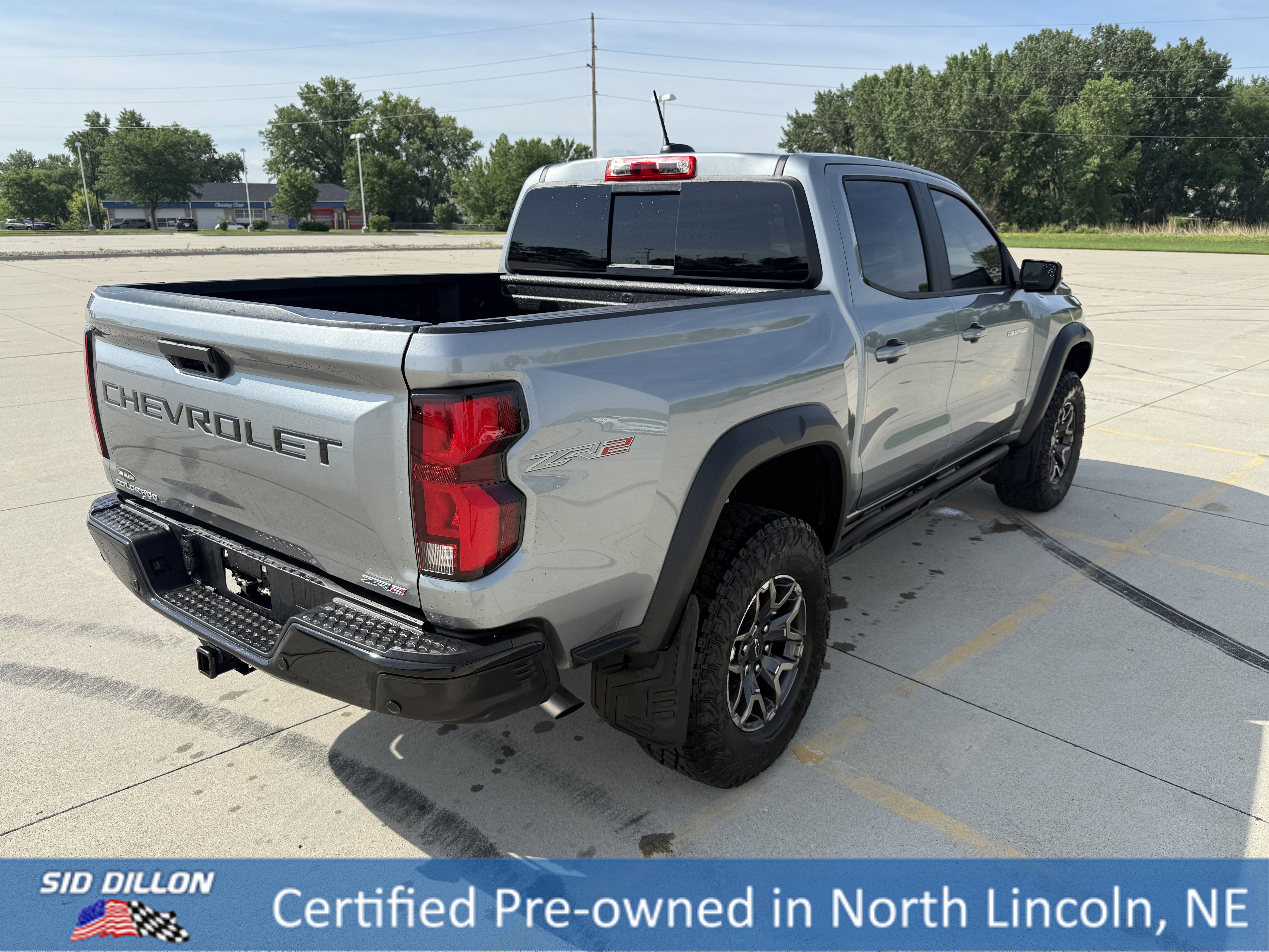Used 2024 Sterling Gray Metallic Chevrolet 4WD ZR2 image 8
