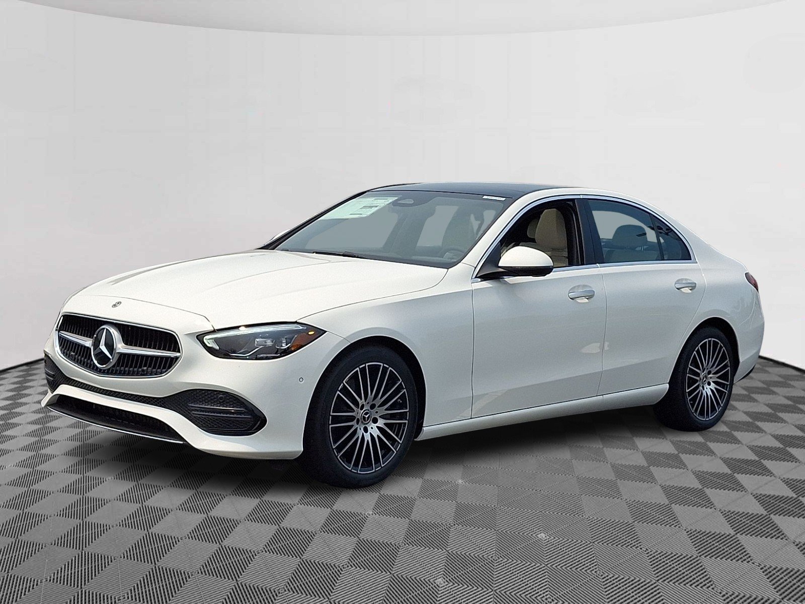 New 2026 Polar White Mercedes-Benz C 300 image 3