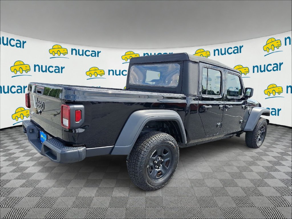 Used 2023 Black Clearcoat Jeep Sport image 7