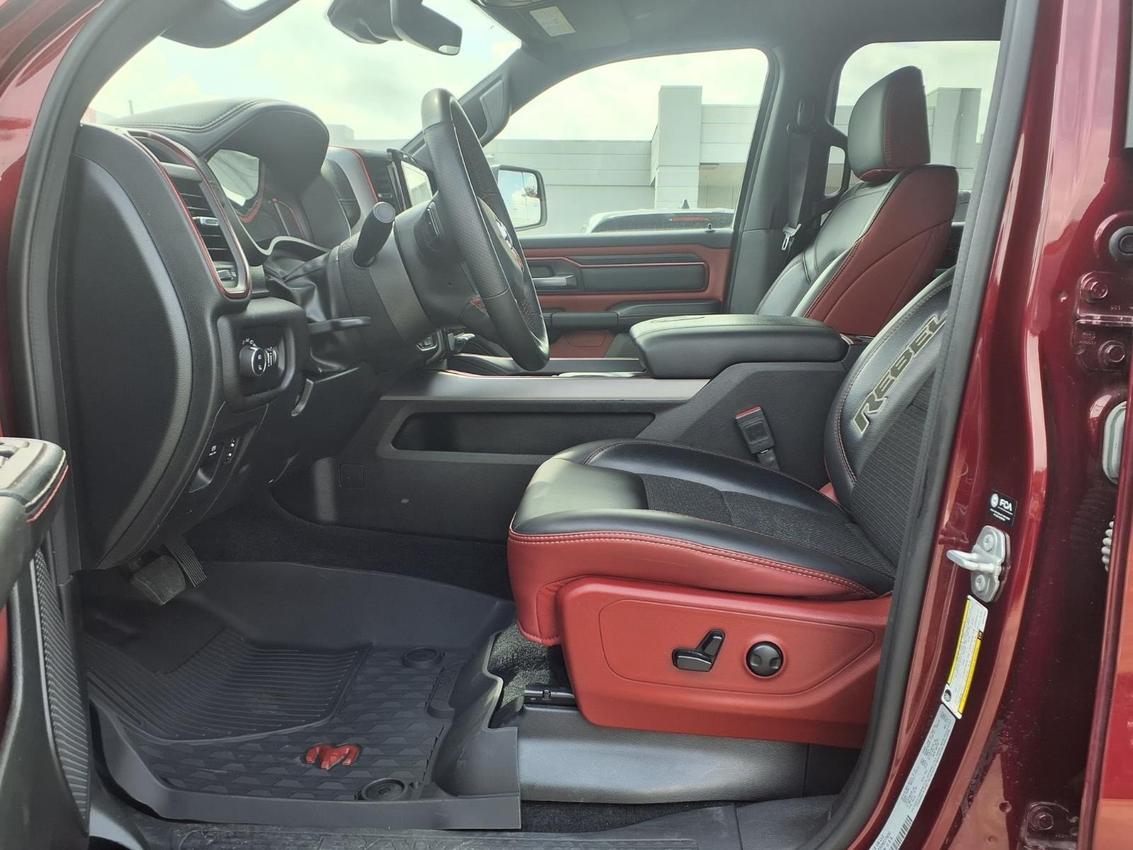 2025 Ram 1500 Rebel Red at Robbins Nissan
