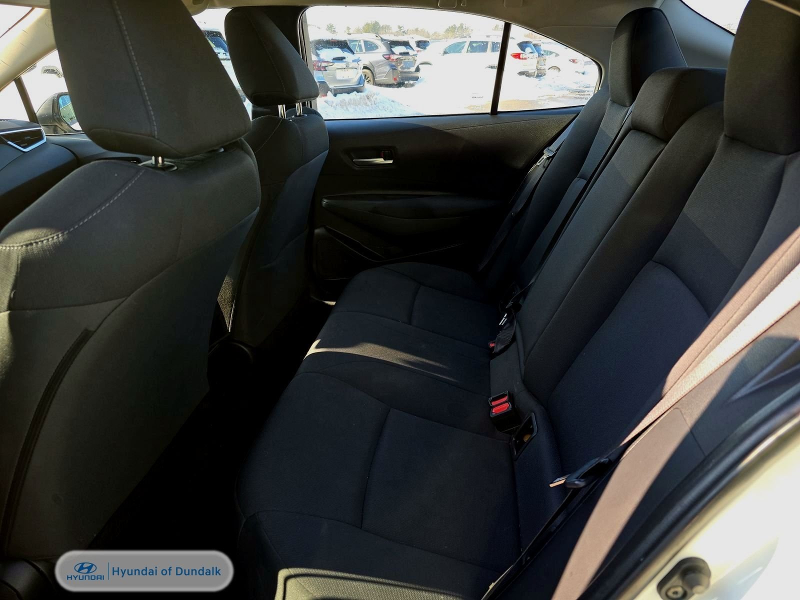 Used 2021 White Toyota LE image 6