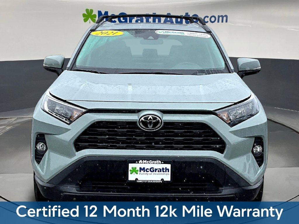 Used 2021 Blue Toyota XLE image 2
