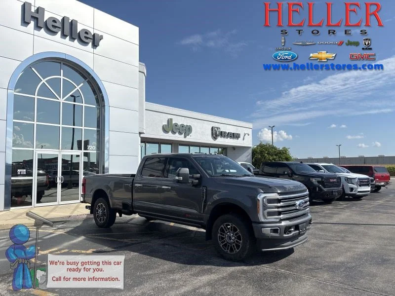 Used 2023 Carbonized Gray Metallic Ford Limited image 1