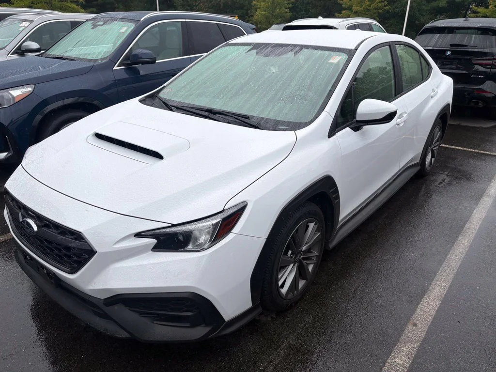 Used 2023 White Subaru Base image 2