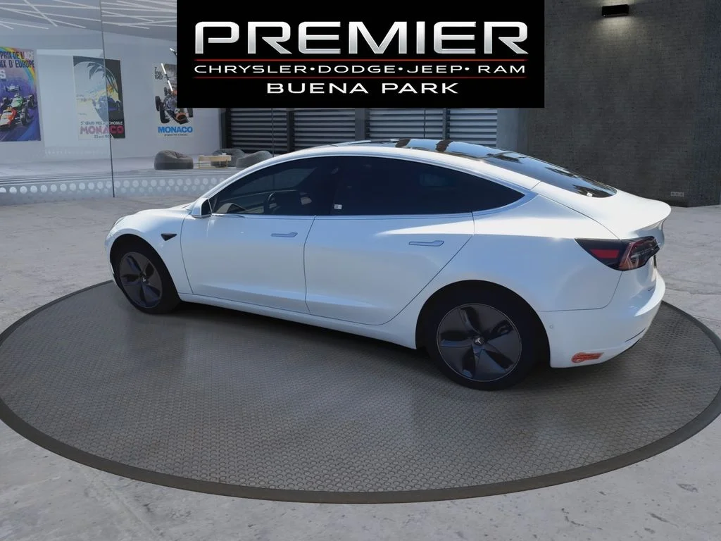 Used 2019 White Tesla Standard Range Plus image 6