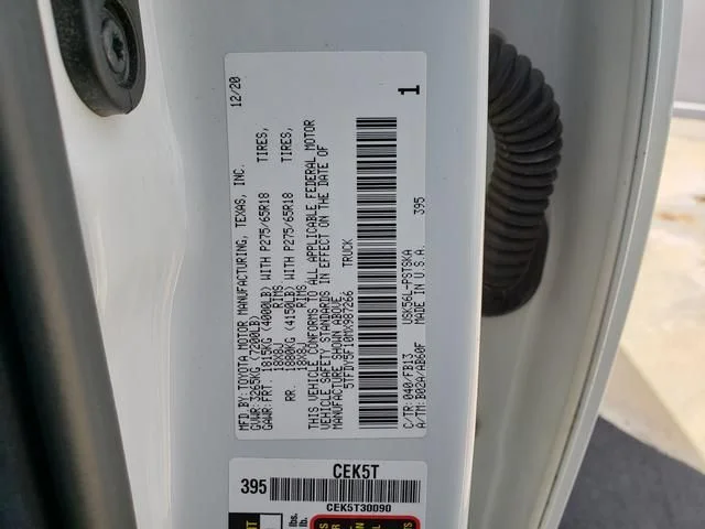 Certified Used 2021 White Toyota SR5 image 26