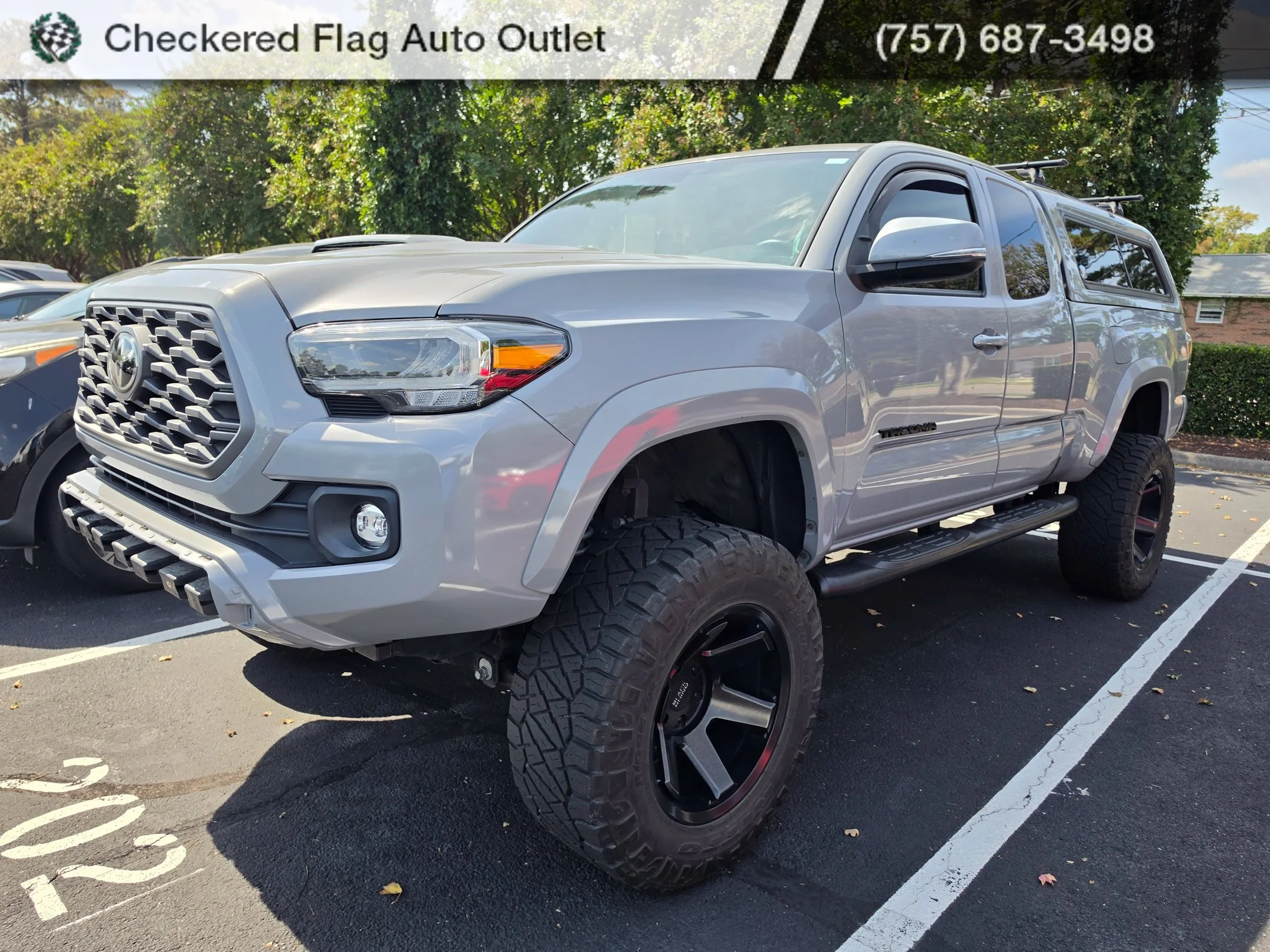 Used 2020 Cement Toyota TRD Sport image 1