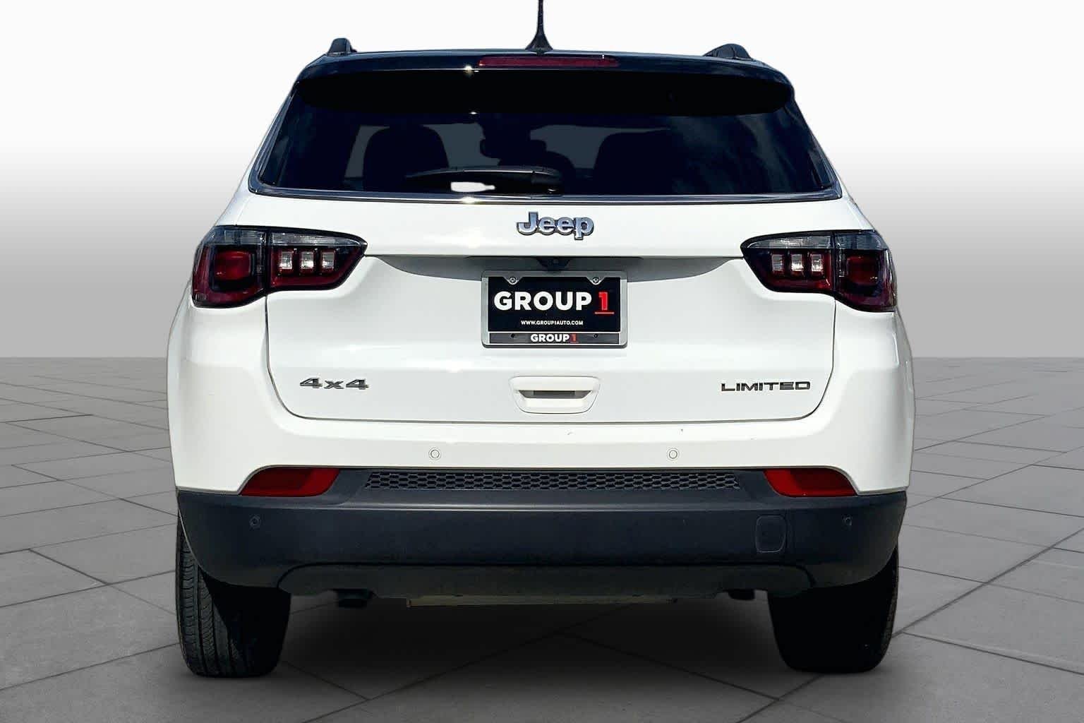 Used 2025 Bright White Clearcoat Jeep Limited image 5